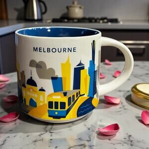 Starbucks Melbourne Australia You Are Here Collection 14oz Coffee Mug – NWT